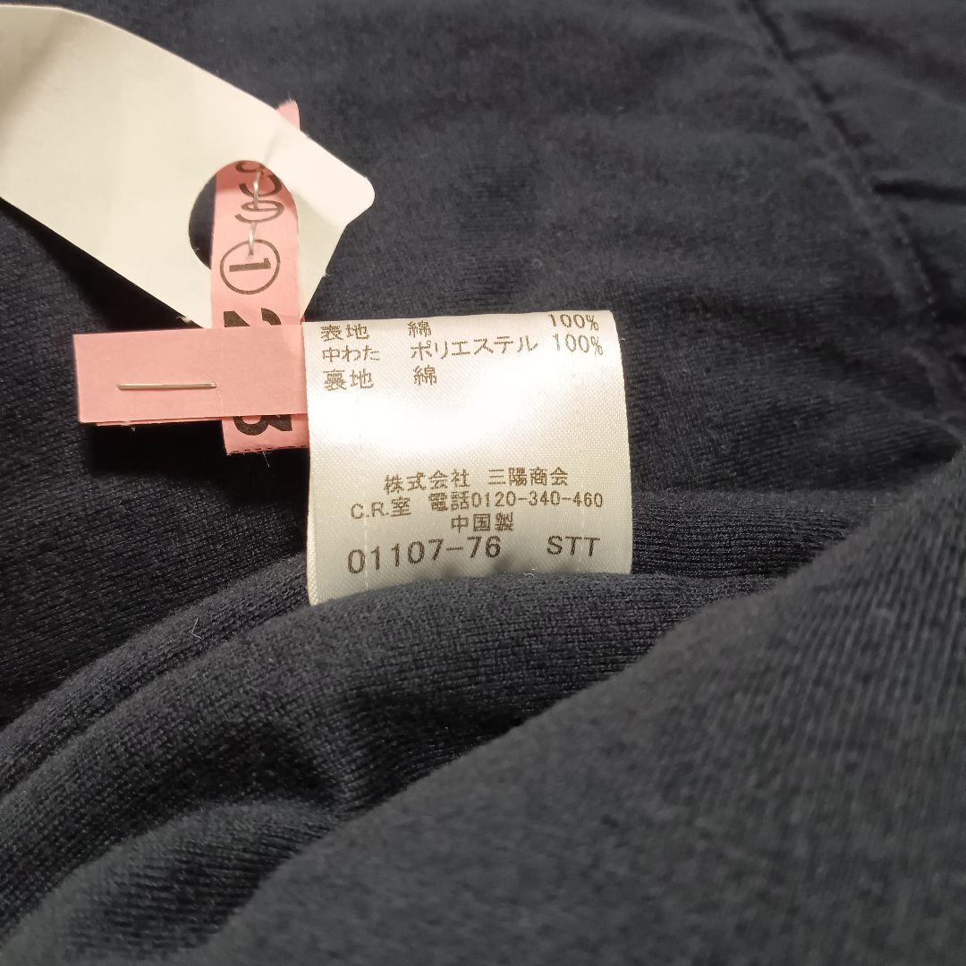 バーバリー BLACK LABEL  中綿 ベストフーディー　 L　グレー