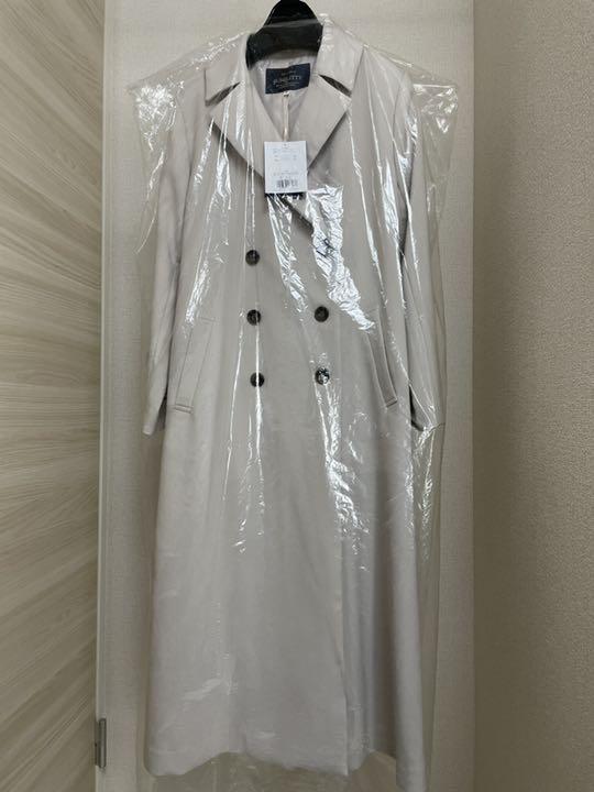 【20％オフ】新品JUSGLITTY バックボリュームダブル釦コート