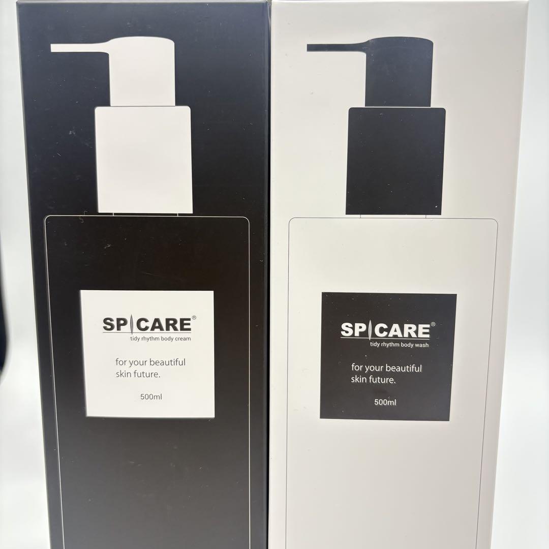 スピケア タイディリズムボディクリーム ボディウォッシュ 500ml 2本セット