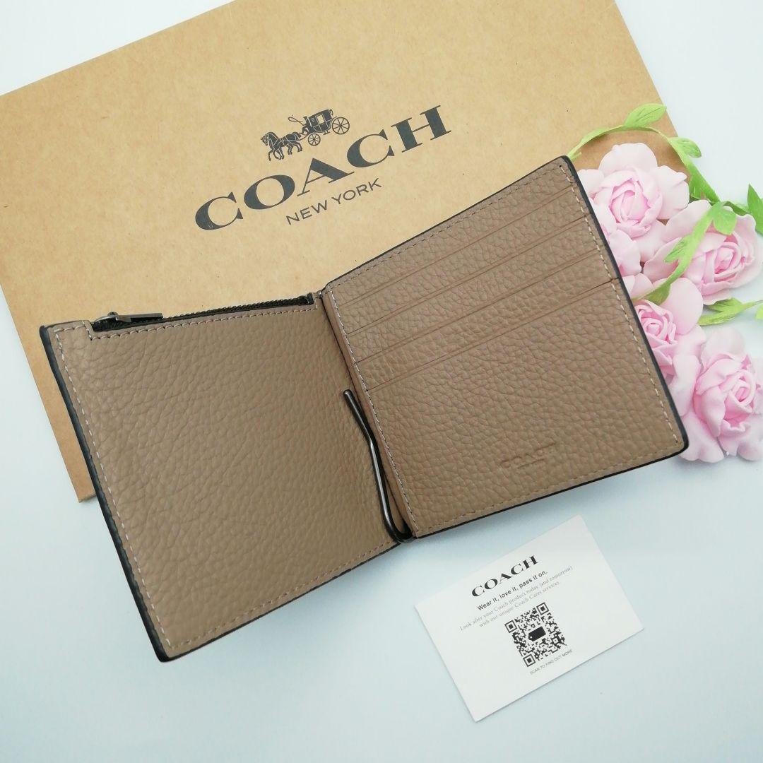 大特価放出!大特価放出!新商品 COACH コーチ 折り財布