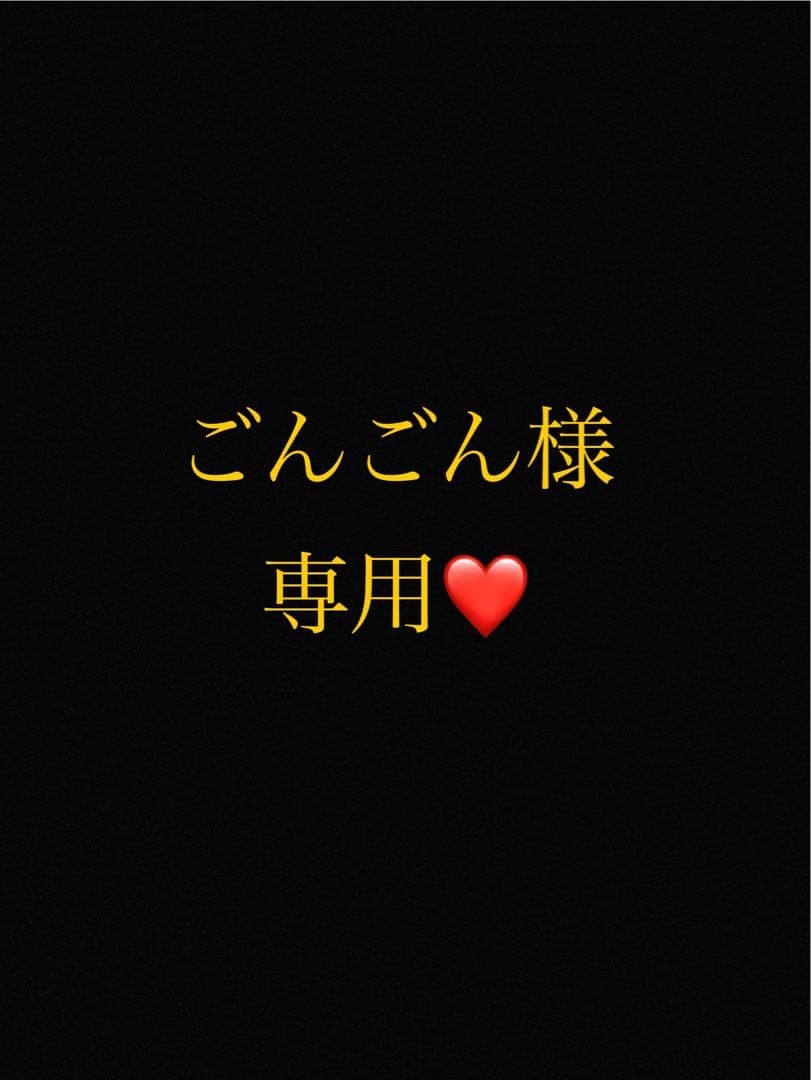 ごんごん様専用ページ