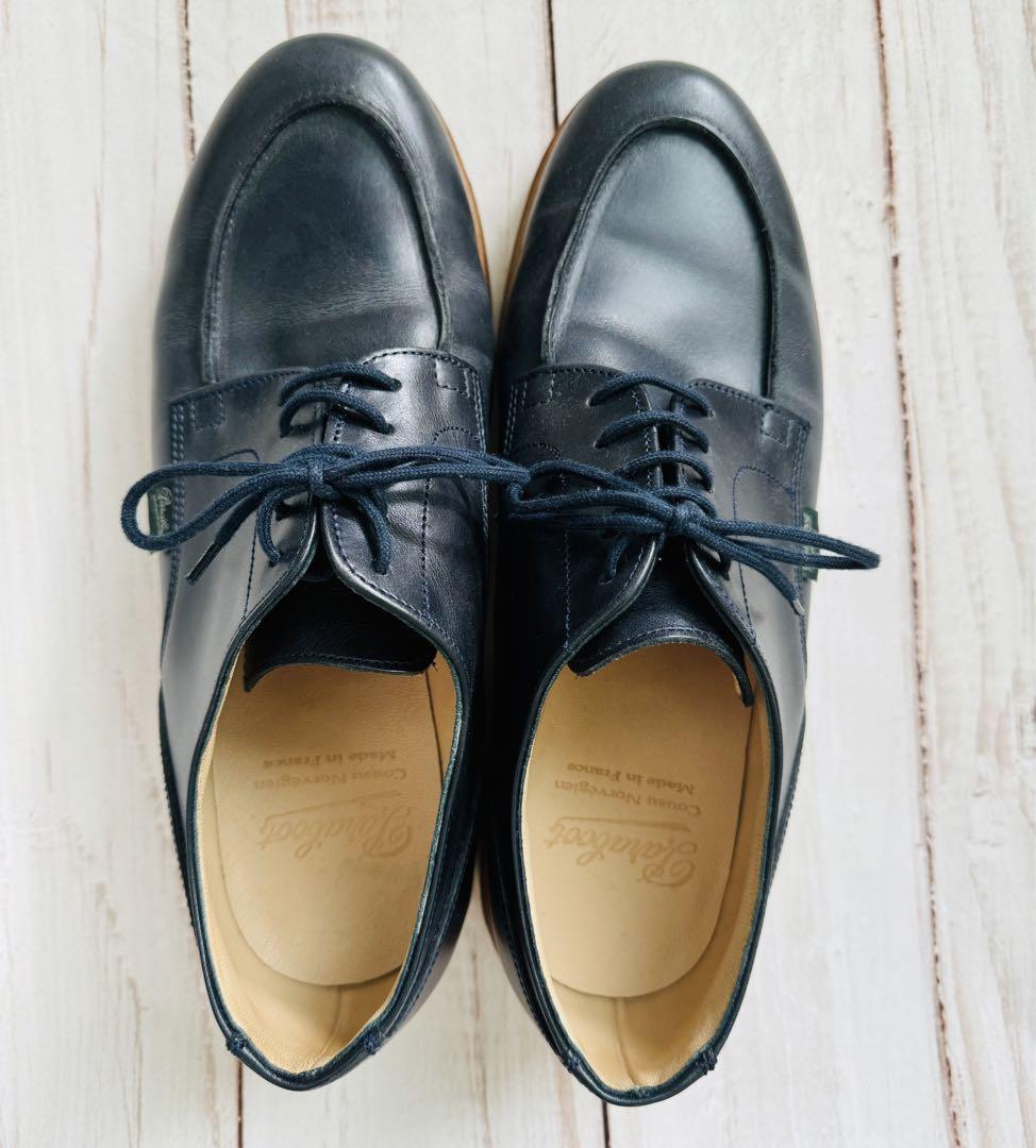 【Paraboot（パラブーツ）ネイビー】CHAMBORD ～シャンボード～
