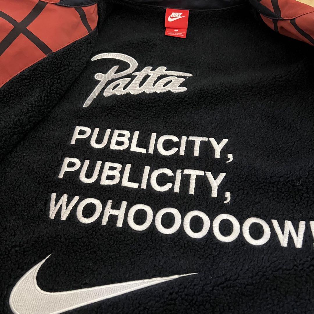 NIKE x PATTA COACHES JACKET MARS STONE