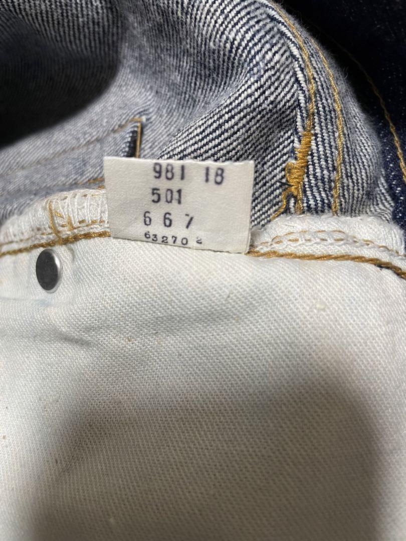 Levi's 501 66前期　W44→W31 リサイズ Levi's 501 66前期 W44→W31 リサイズ - メルカリ