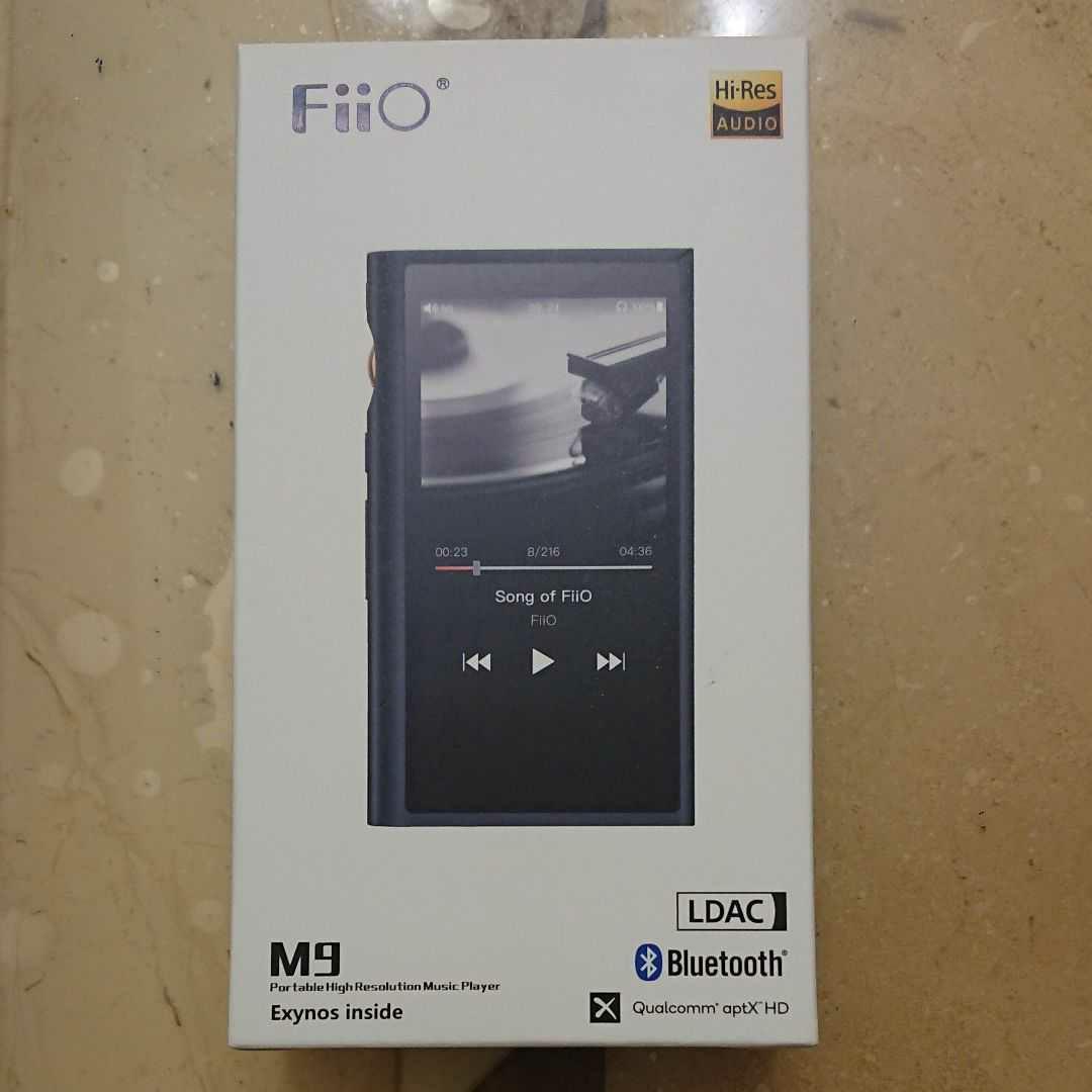 fiio M9 と おまけでF.AUDIO FA3