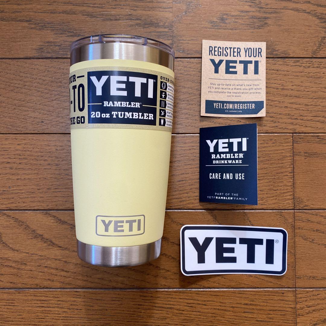 YETI Rambler 20 oz Tumbler イエロー