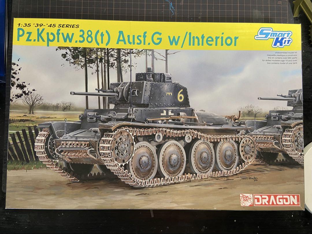 Pz.Kpfw.38(t) Ausf.G w/Interior 1:35