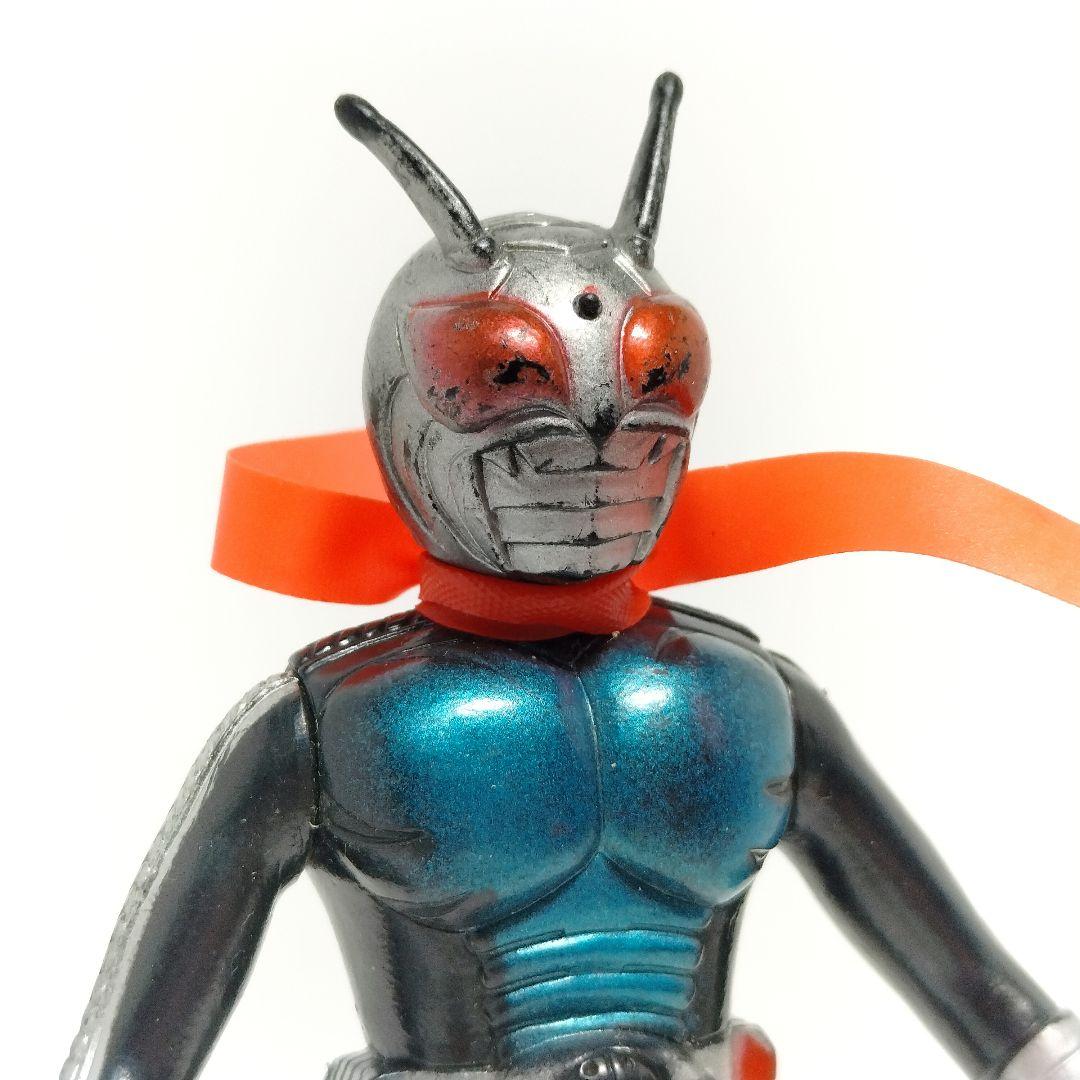 当時物 ポピー 仮面ライダー ライダースーパー1 ソフビ フィギュア 日本製