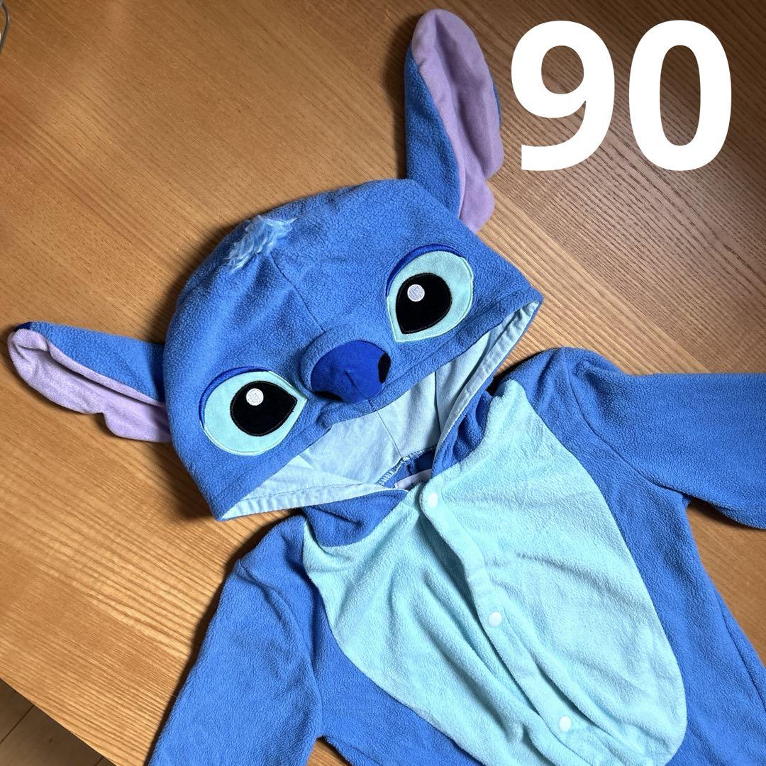 ディズニースティッチ 着ぐるみ 90 ロンパース - メルカリ
