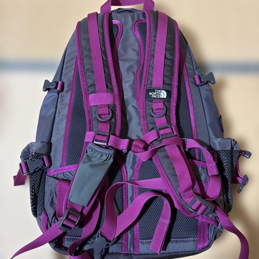 ノースフェイス リュック 登山 林間学校 アウトドア グレー×パープルTHE NORTH FACE OLIVEOS_COM_TR