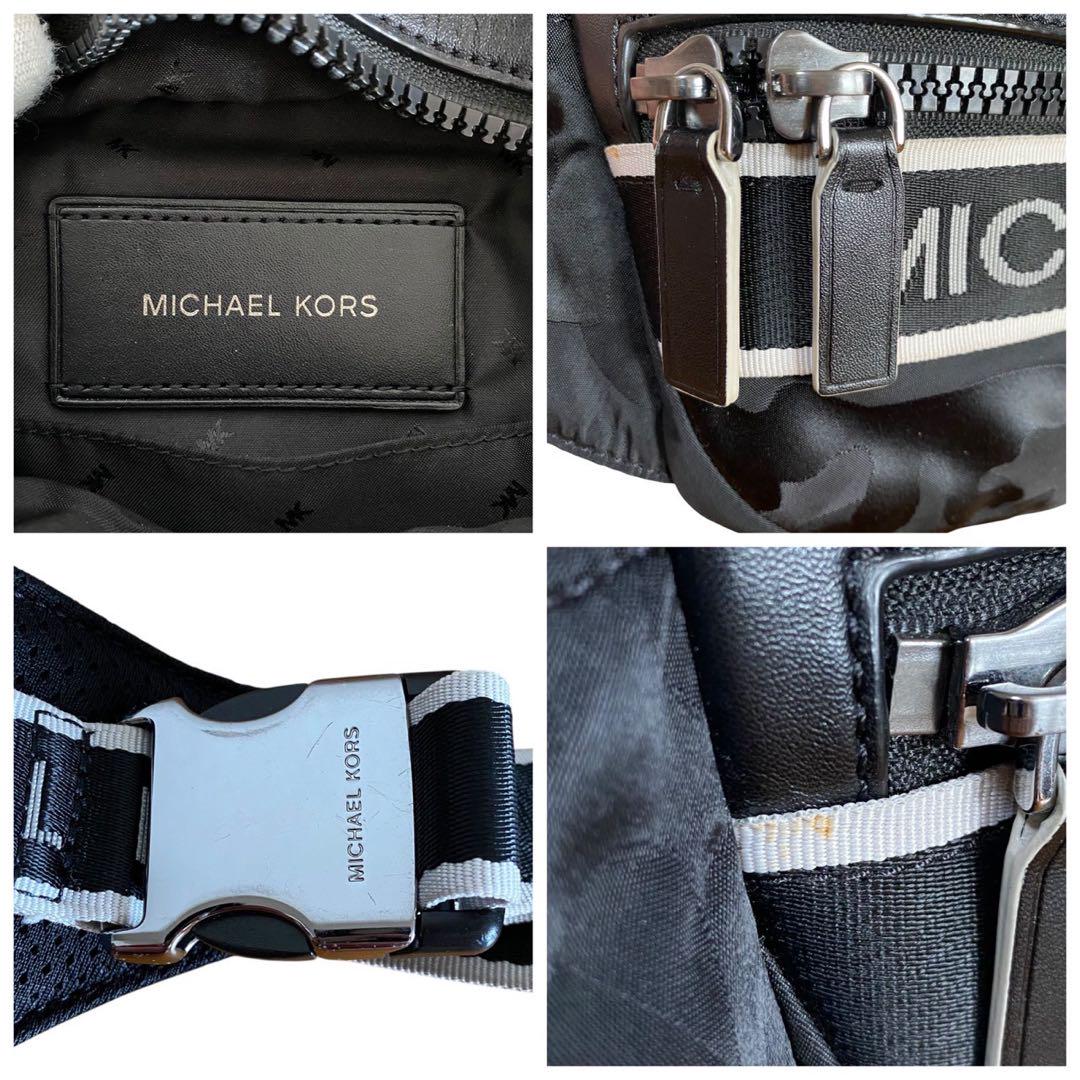 良品 MICHEAL KORS ボディバック クロスボディ カモフラ 斜めがけ