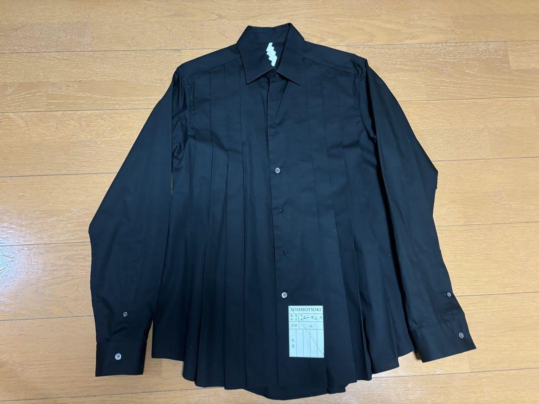 SOSHIOTSUKI 19SS プリーツシャツ