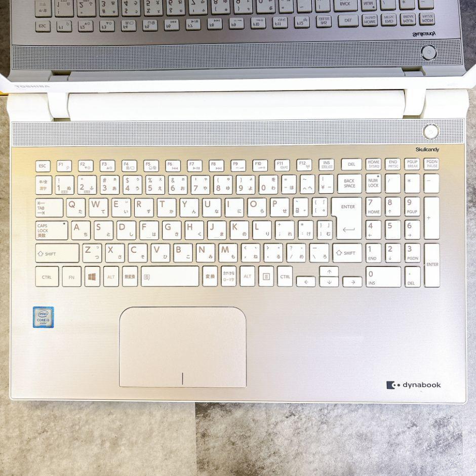 売り切れ続出‼️薄型ノートパソコン✨️おしゃれゴールド快適SSD