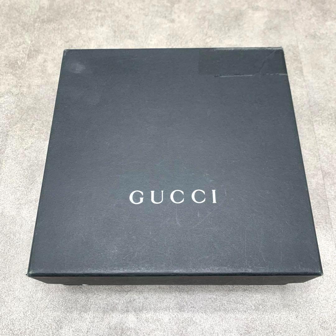 美品】GUCCIマイクロシマ GG ベルト ゴールド バックル レザー