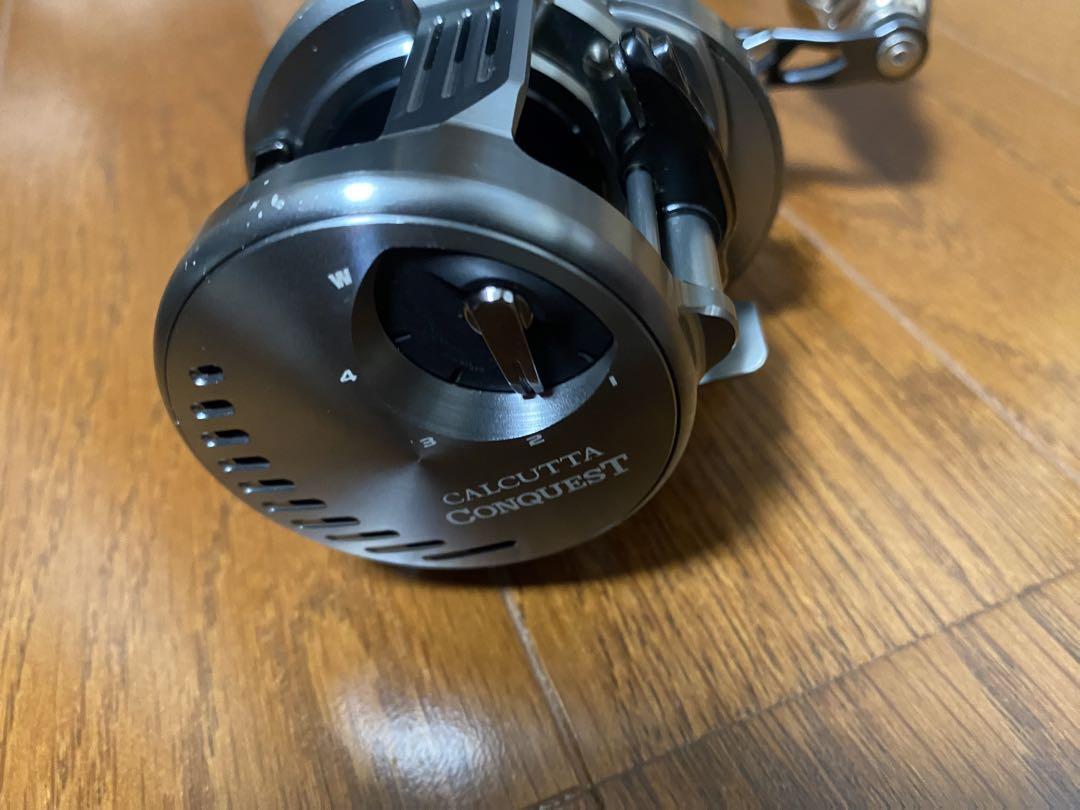 シマノ20カルカッタコンクエストdc 201HG美品。 画像3