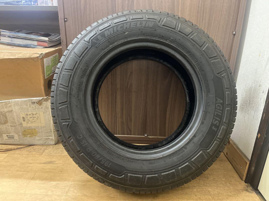 ②2022年製 ミシュラン 中古サマータイヤ 195/80R15LT 1本