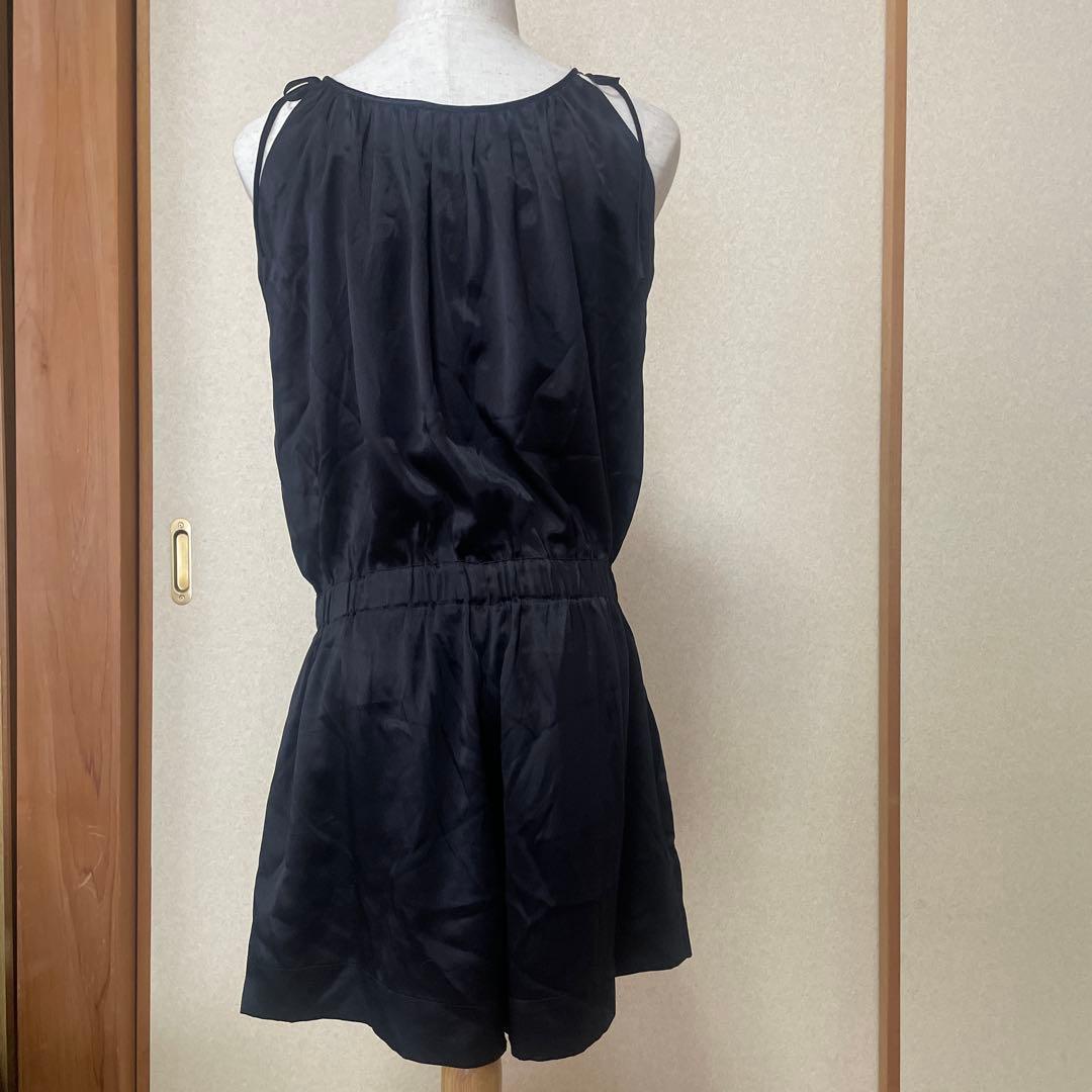 Theory セオリー　シルク ノースリーブ オールインワン