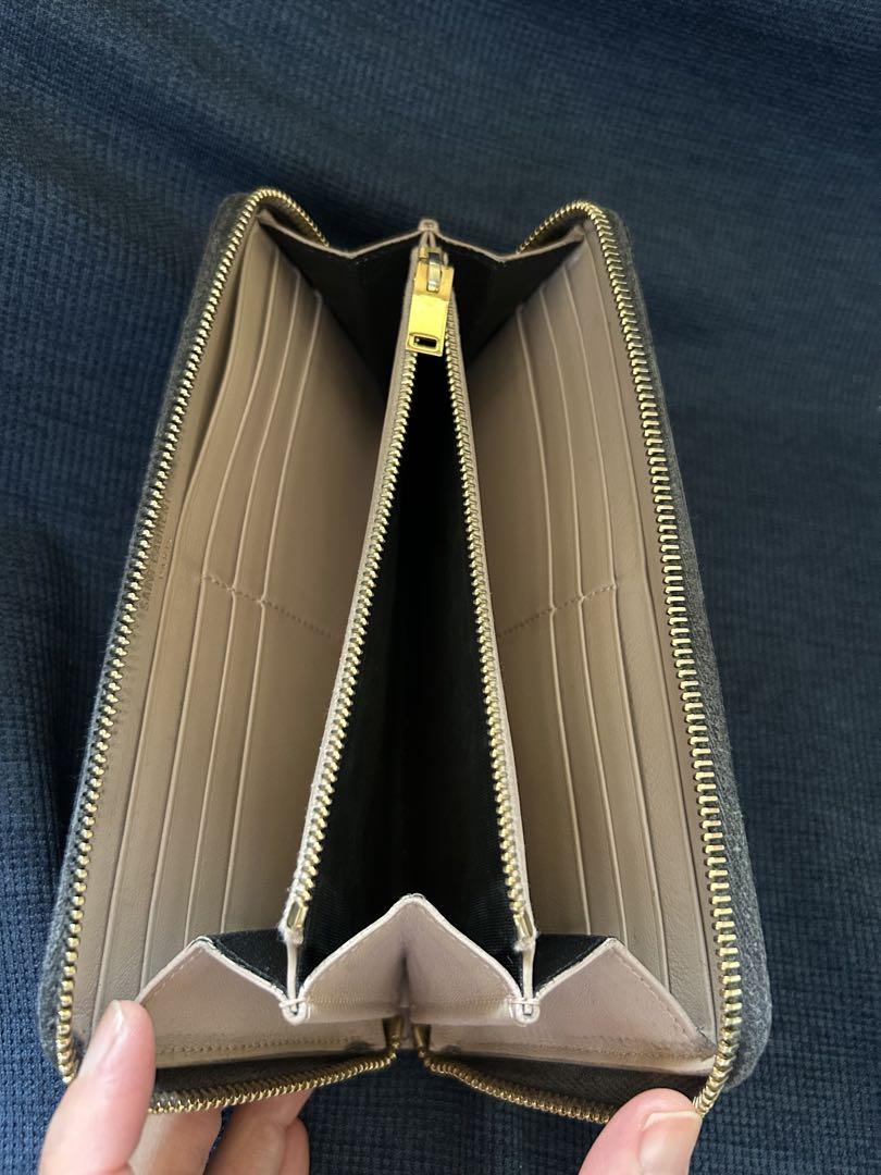 YSL 黒 クロコダイル　長財布