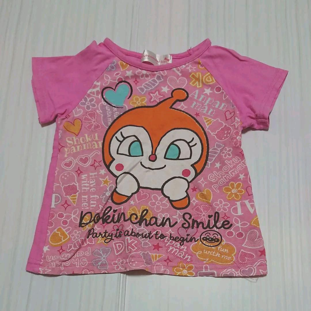 アンパンマン ばいきんまん ドキンちゃん Tシャツ 95サイズ メルカリ