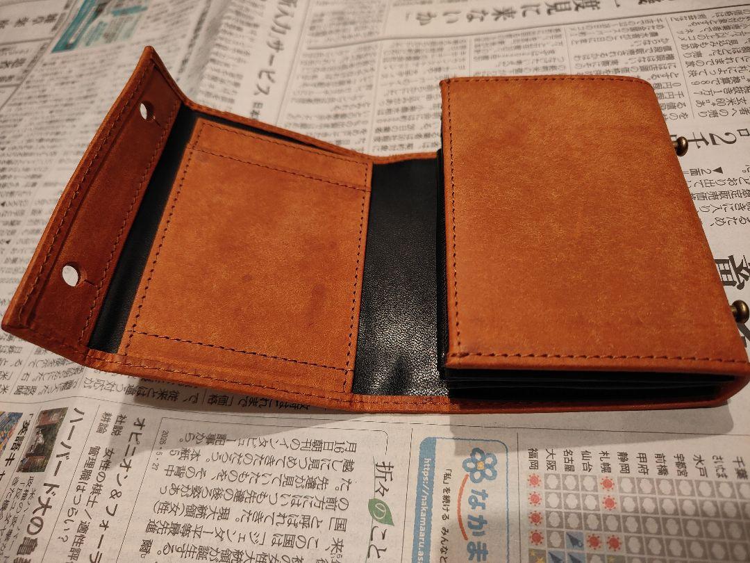 新品未使用』エムピウ ミッレフォッリエ同型 三つ折り財布 m+