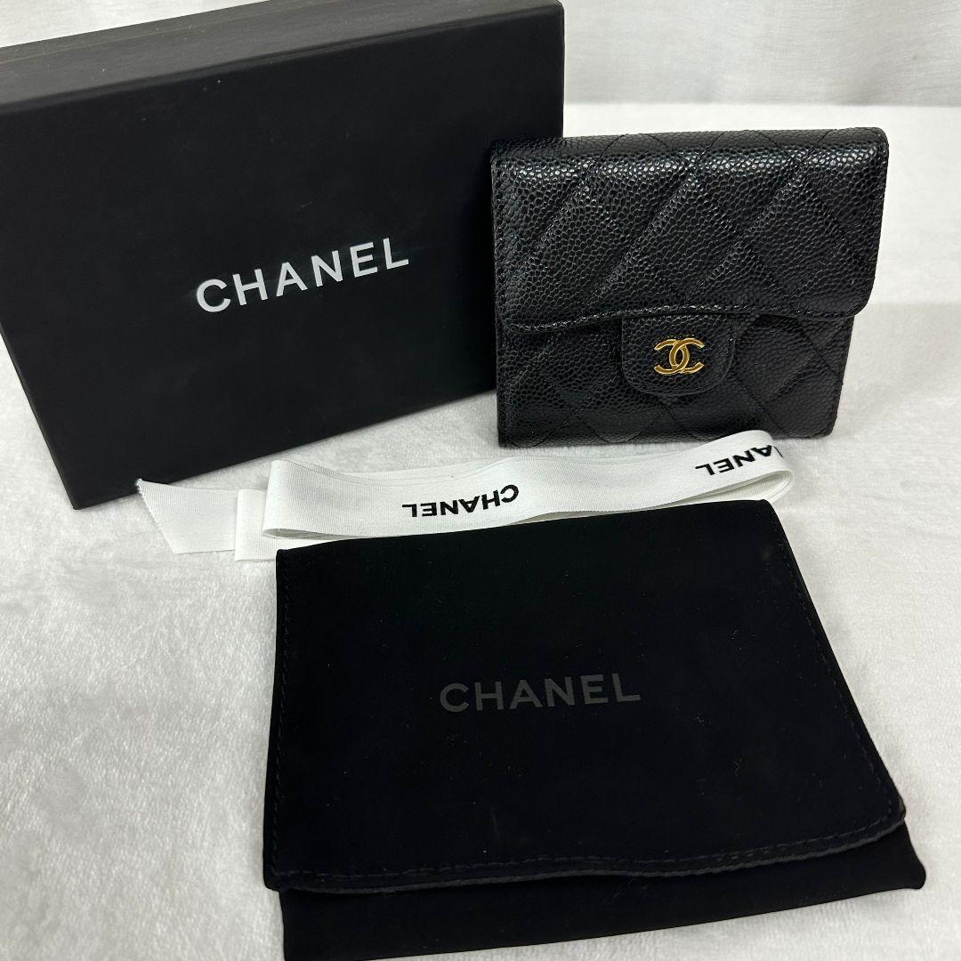 CHANEL 財布　シャネル　 三つ折り