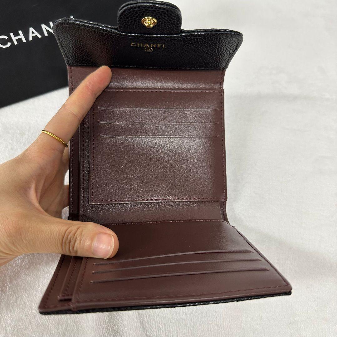 CHANEL 財布　シャネル　 三つ折り