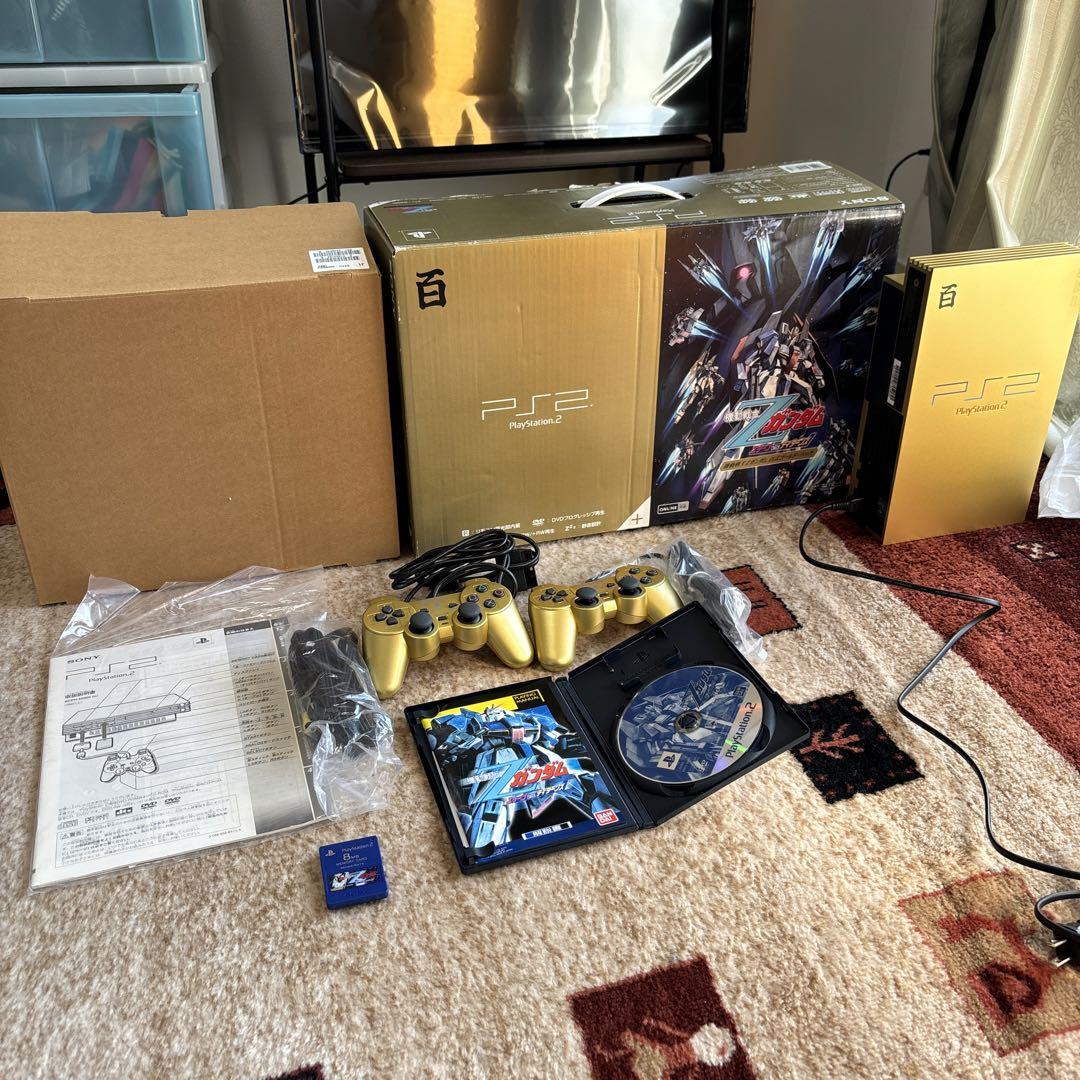 PS2本体　機動戦士Zガンダム 百式 ゴールドパック