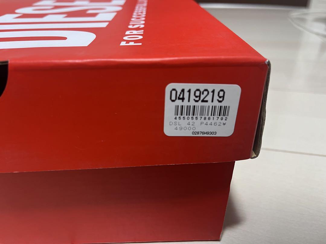 DIESELディーゼル新品未使用27cm S-PROTOTYPE LOW