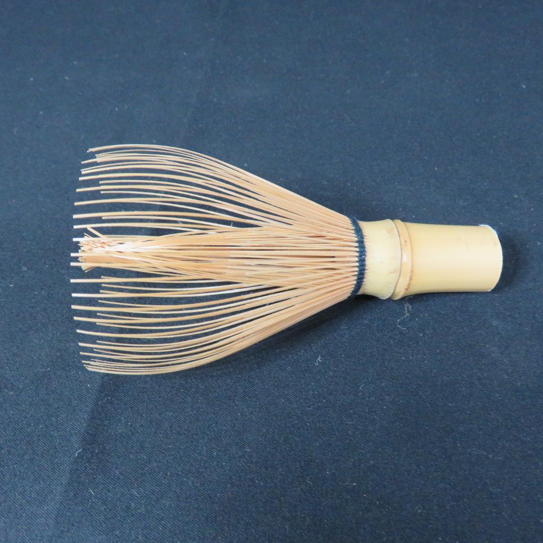 茶筅 2ケ 箱付き 白竹 新品 茶道具 茶器 御茶筅 眞 紙箱