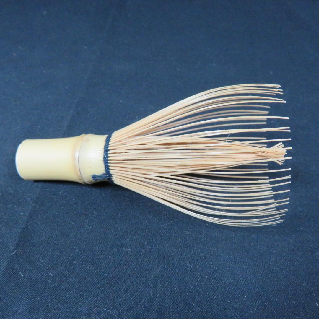 茶筅 2ケ 箱付き 白竹 新品 茶道具 茶器 御茶筅 眞 紙箱