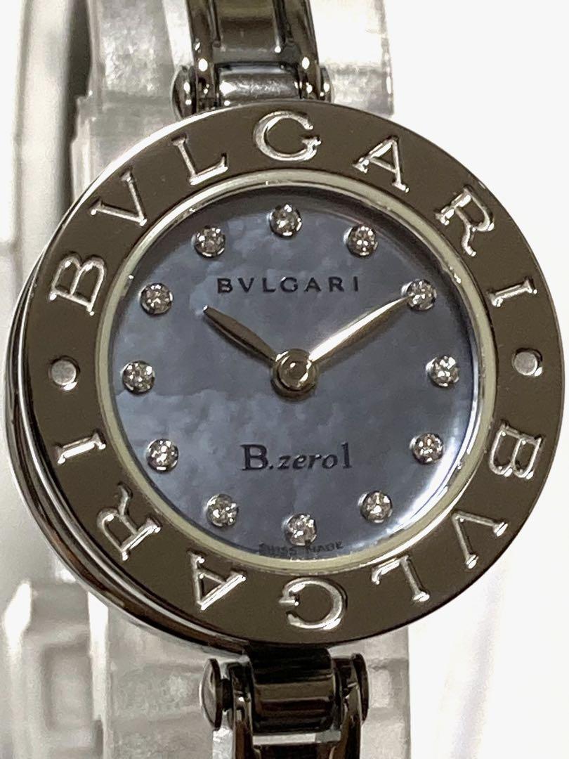 超美品！　BVLGARI ブルガリ　ビーゼロワン　Mサイズ　レディース腕時計