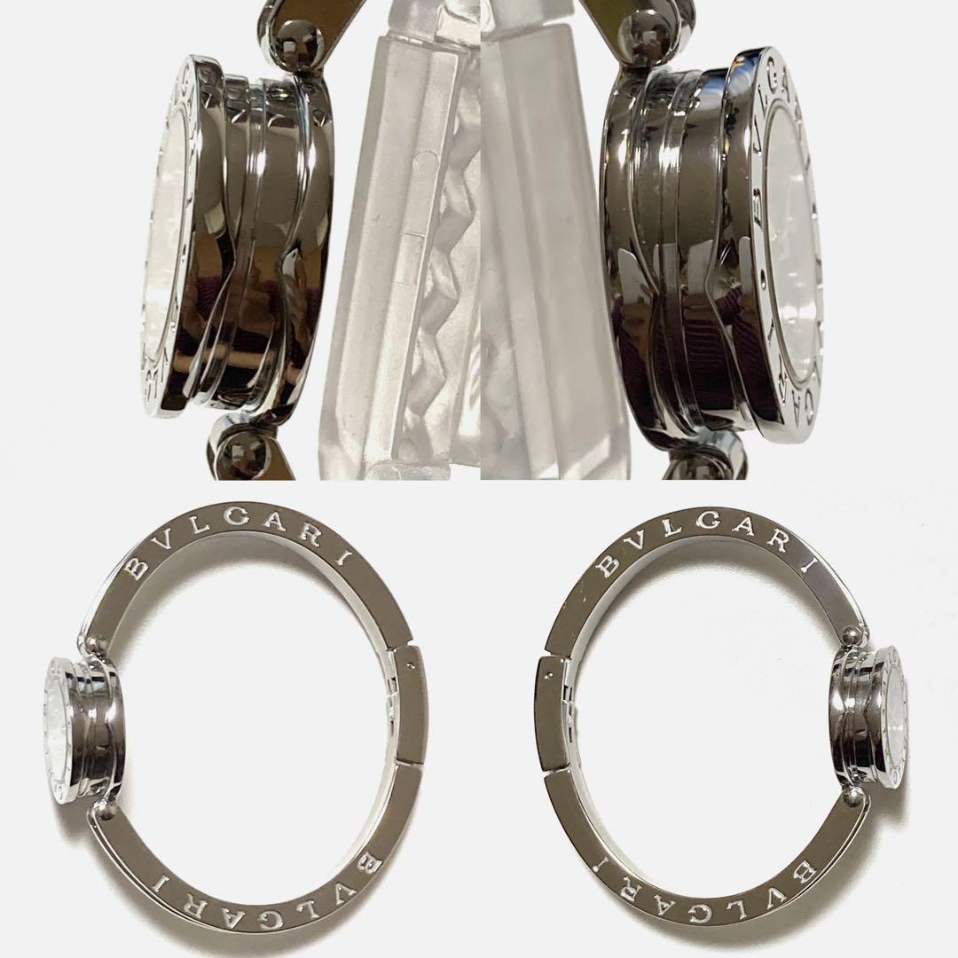 超美品！　BVLGARI ブルガリ　ビーゼロワン　Mサイズ　レディース腕時計