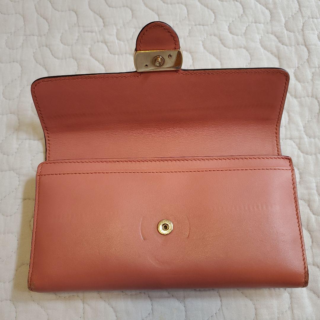 正規店購入　GUCCI　 ピンクレザー