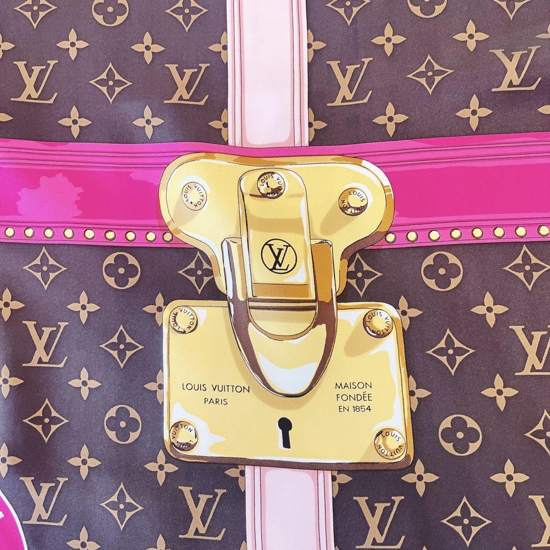 【GW SALE!】Louis Vuitton モノグラム スカーフ カレ 90