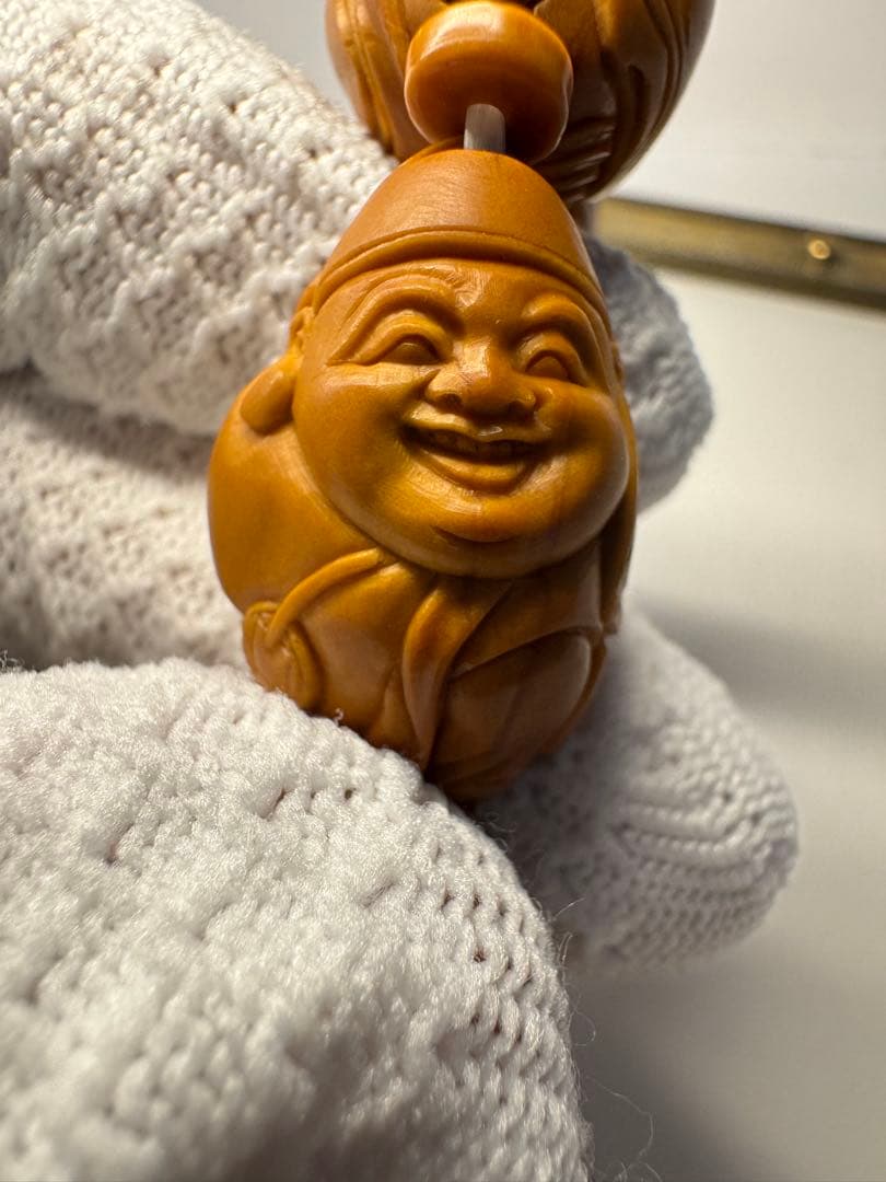 上オリーブ核 純手彫