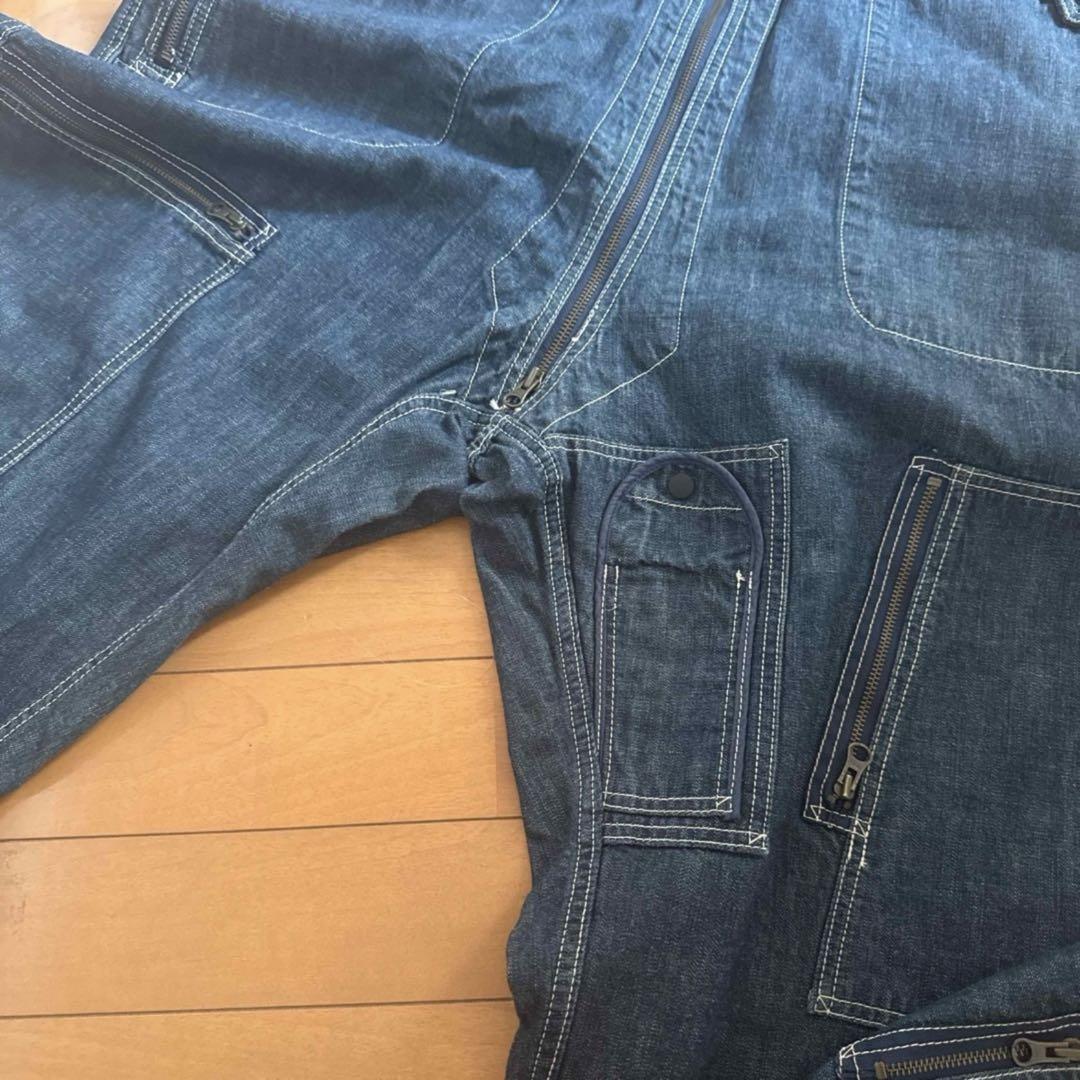 定価２万！脱ぎ着も楽ちんジッパータイプ！チャックデニムオールインワン♡