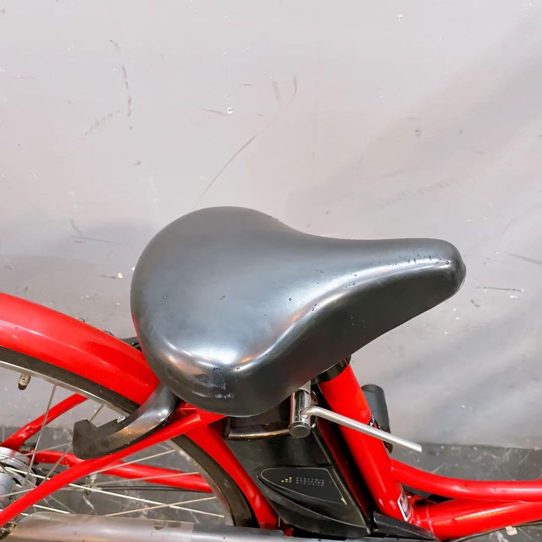 金土日セール【688】電動自転車 パナソニック A.girl's レッド