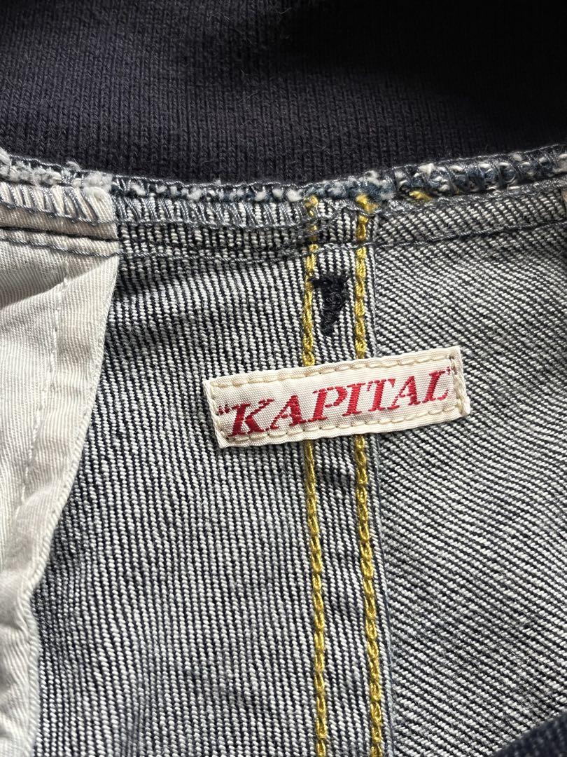美品】 KAPITAL キャピタル デニムサルエルヌーベルパンツ