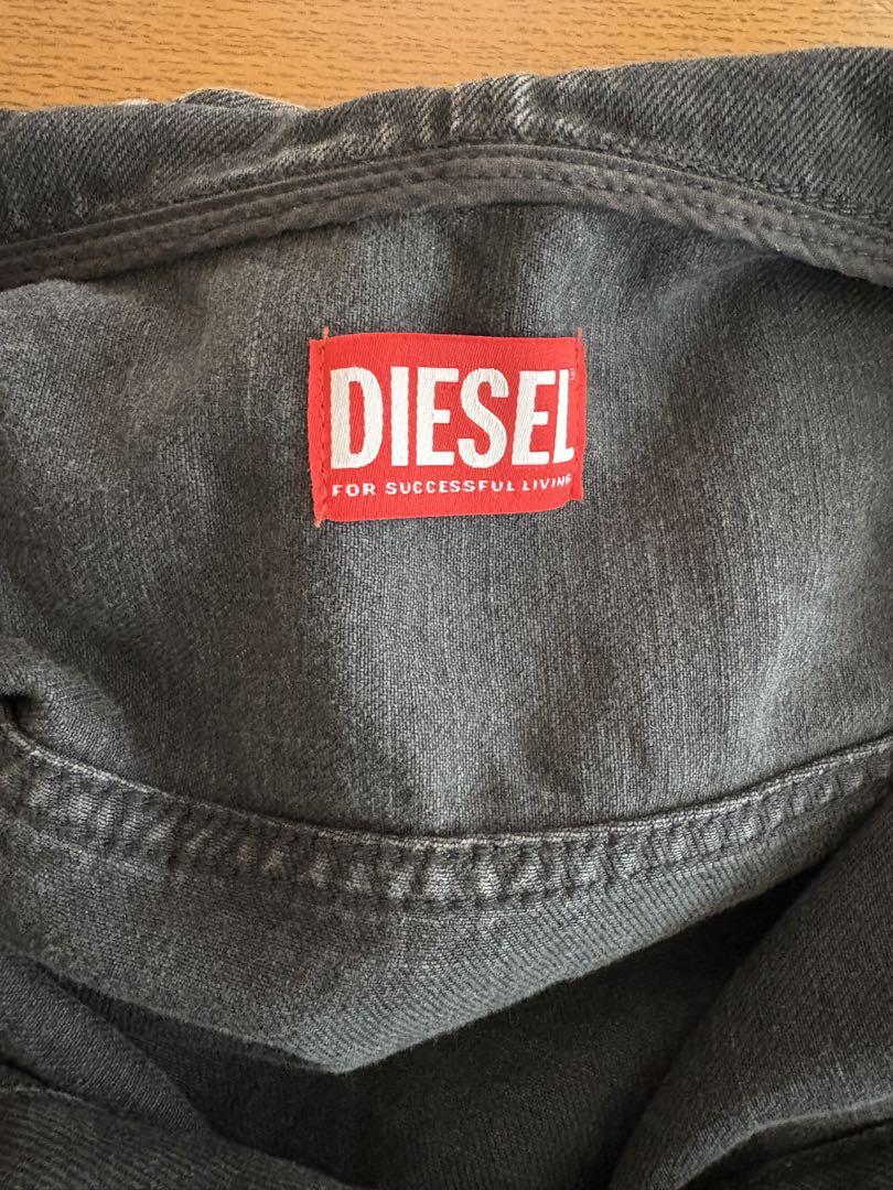 DIESEL シャツ デニム D-DEWNY-HOOD SHIRT