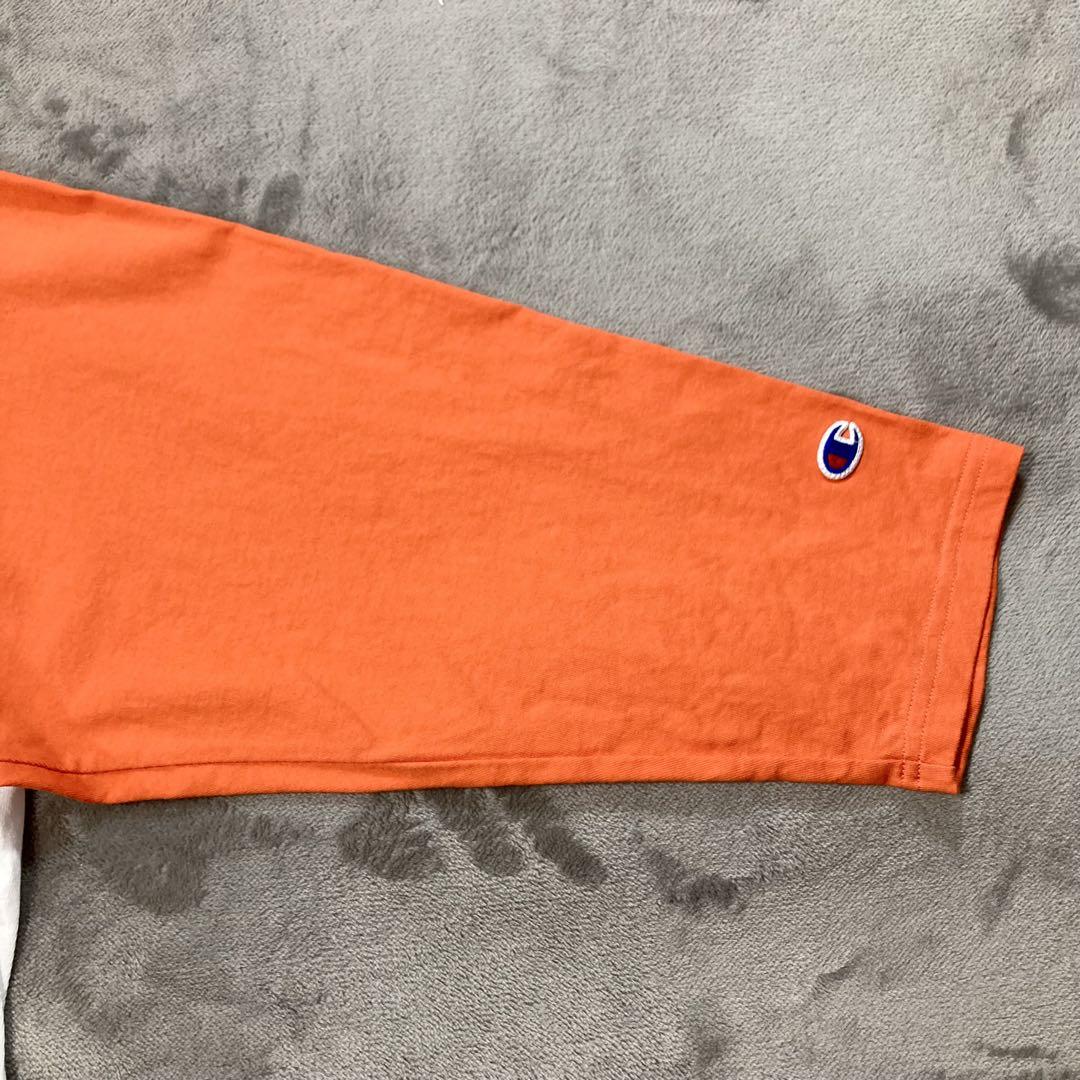 CHAMPION ✖︎ HOLIDAY ラグラン ラウンドTシャツ FREE