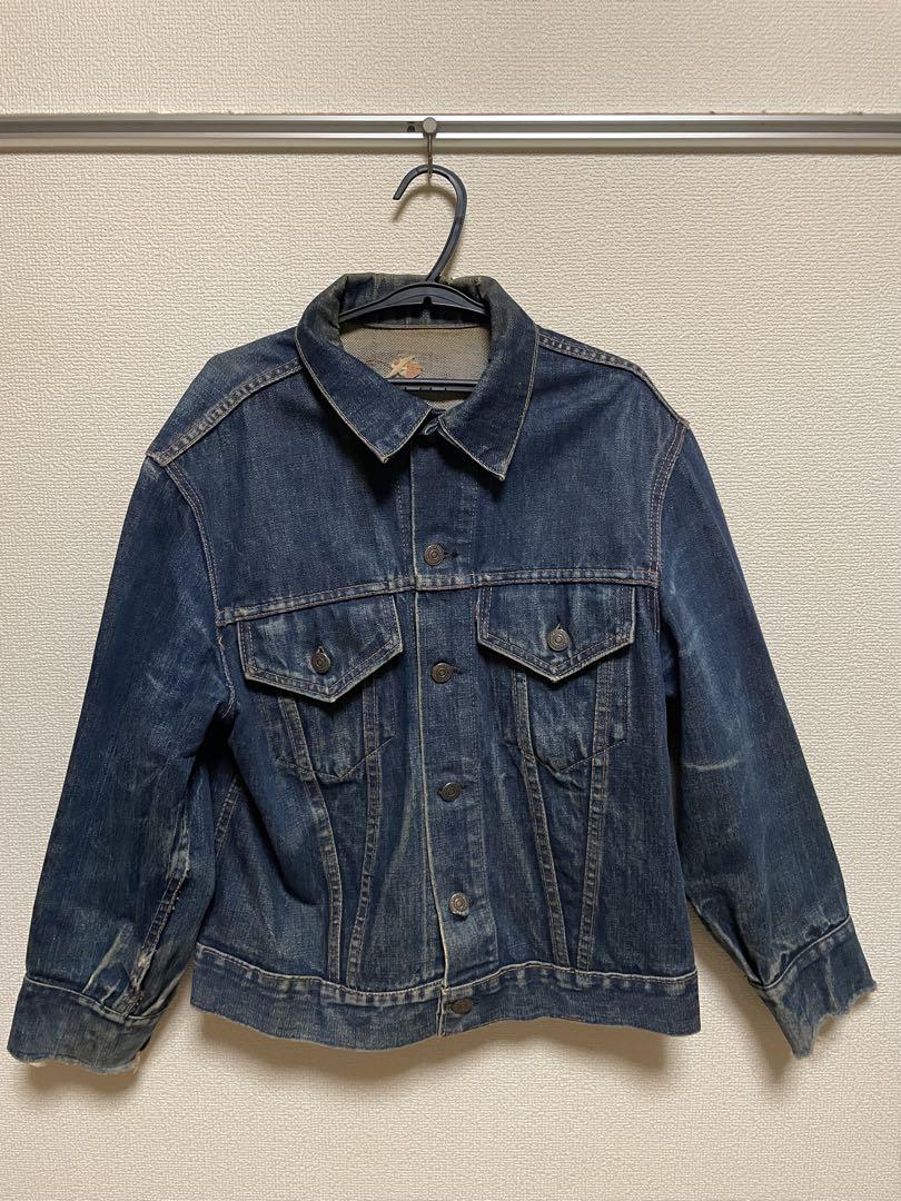【お気にいる】 不均等V BigE 60s 70505 Levi's デニムジャケット メルカリ - ジャケット・アウター
