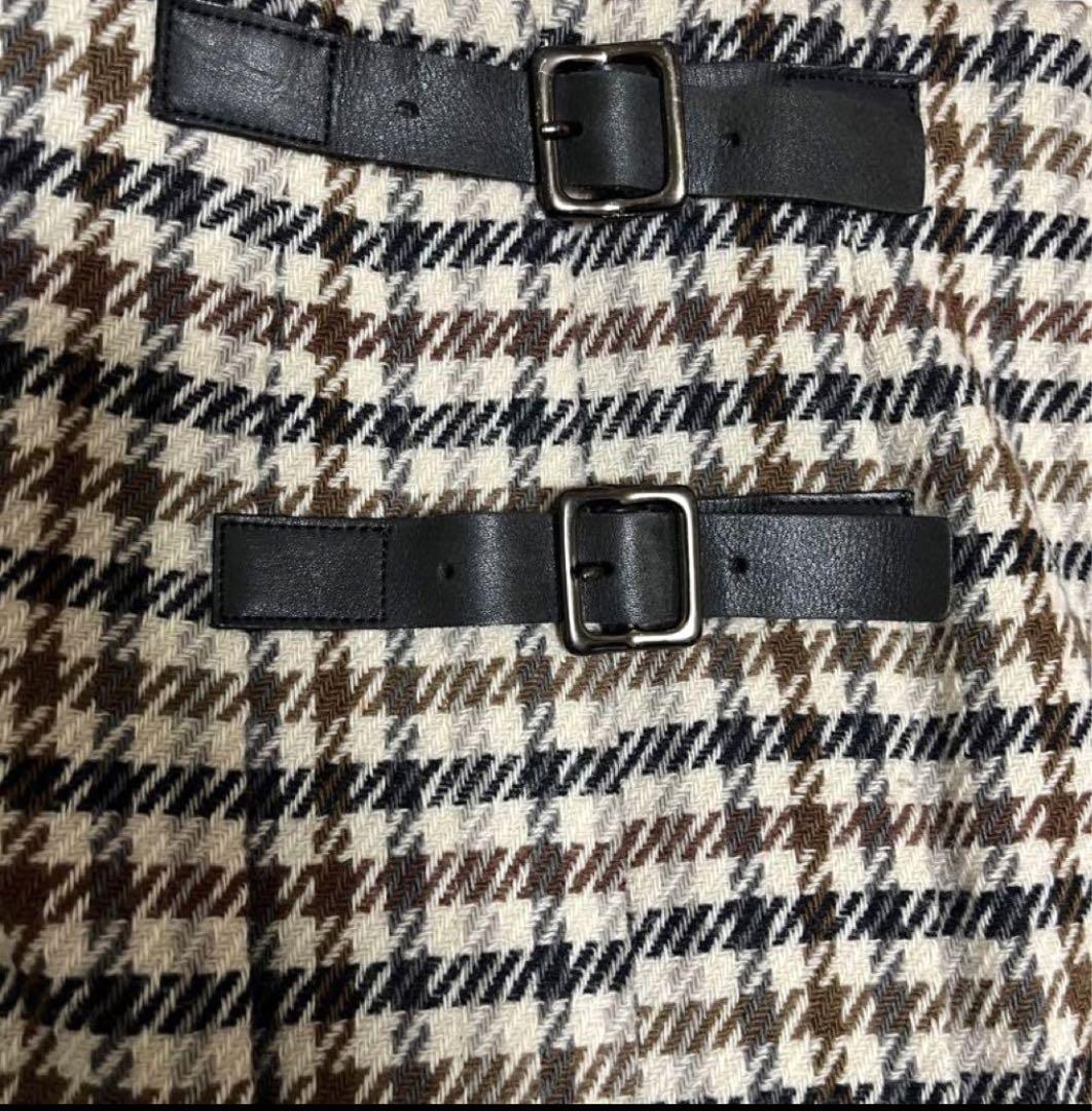 tricot COMME des GARCONS プリーツ ラップスカート