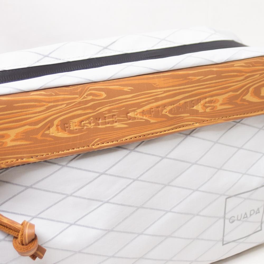 新品 GUAPA グアパ バッグ X-pac ボディバッグ ホワイト