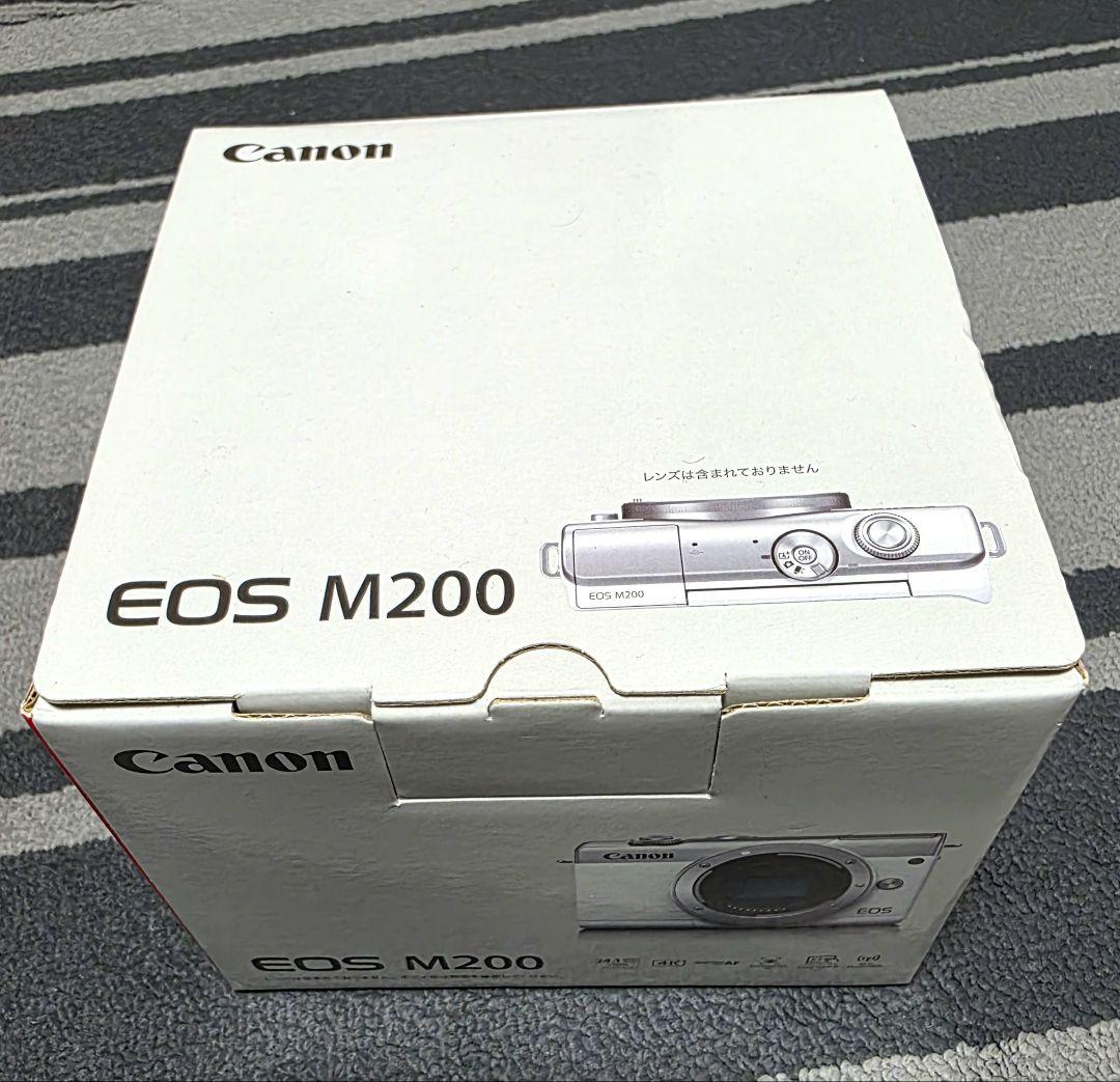 Canon ミラーレス一眼カメラ EOS M200 ホワイト