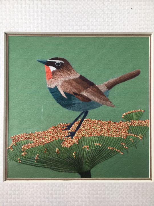 【70％OFF】 刺繍 絵画 百 孔雀 とり 鳥 絵画 刺繍 - 鳥（Yahoo!オークション 絵画