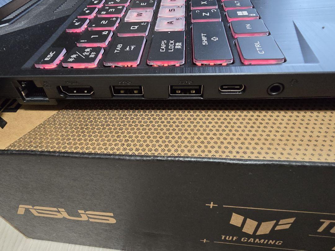 ASUS TUF Gaming A15 ゲーミングノート