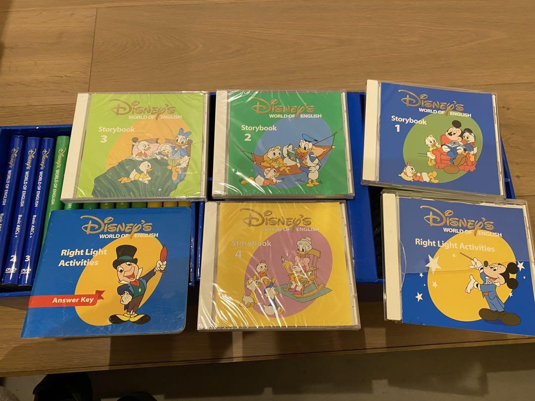 DWE ディズニー ワールドオブイングリッシュ 英語 DVD 欠品あり 英語教材
