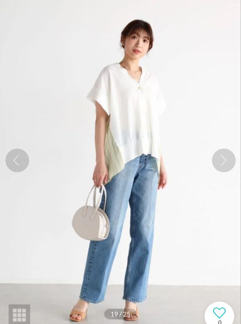 新品】ヤマダヤ スコットクラブ vin ストライプシャツニット
