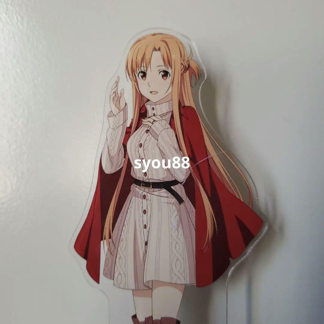 ソードアートオンライン アスナ SAO コミケ アクリルスタンド 冬服 ジェンコ ソードアートオンライン アスナ SAO コミケ アクリルスタンド 冬服 ジェンコ