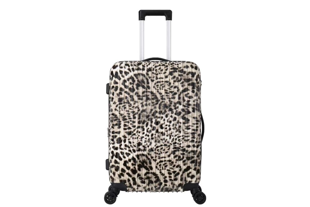 キャリーケース ヒョウ柄 Lサイズ レオパード 新品 拡張機能付き